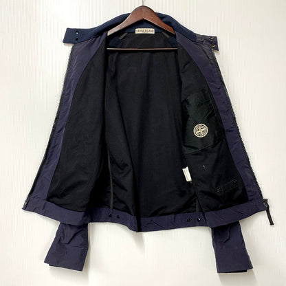 【中古品】【メンズ】 STONE ISLAND ストーンアイランド 541542122 11SS MICRO REPS BOMBER JACKET マイクロレップス ボンバージャケット アウター 長袖 141-250902-ma-07-izu サイズ：M カラー：NAVY 万代Net店