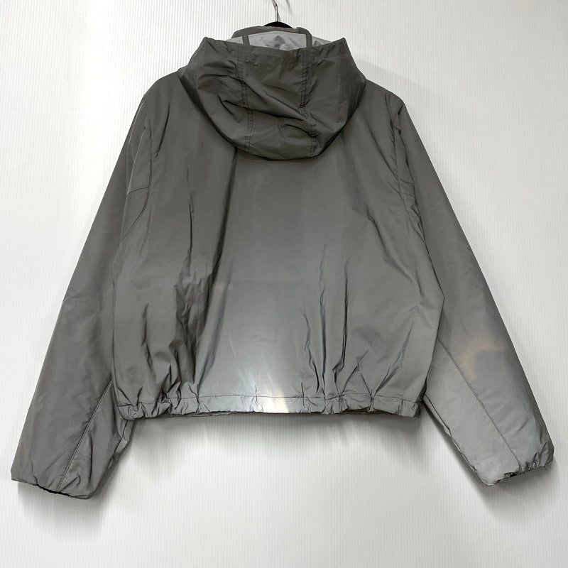 【中古品】【メンズ】 NIKE ナイキ FV6421-011 THERMA-FIT REFLECTIVE RUNNING JACKET サーマフィット リフレクティブランニングジャケット アウター 長袖 148-250902-ma-04-izu サイズ：XL カラー：SILVER 万代Net店