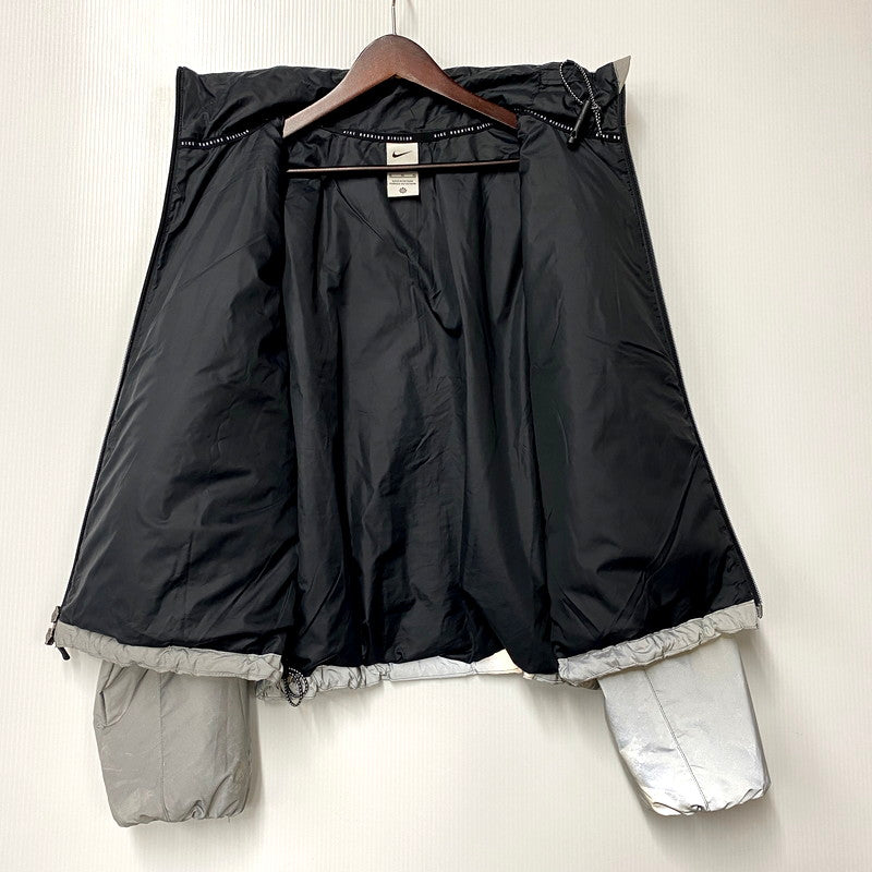 【中古品】【メンズ】 NIKE ナイキ FV6421-011 THERMA-FIT REFLECTIVE RUNNING JACKET サーマフィット リフレクティブランニングジャケット アウター 長袖 148-250902-ma-04-izu サイズ：XL カラー：SILVER 万代Net店