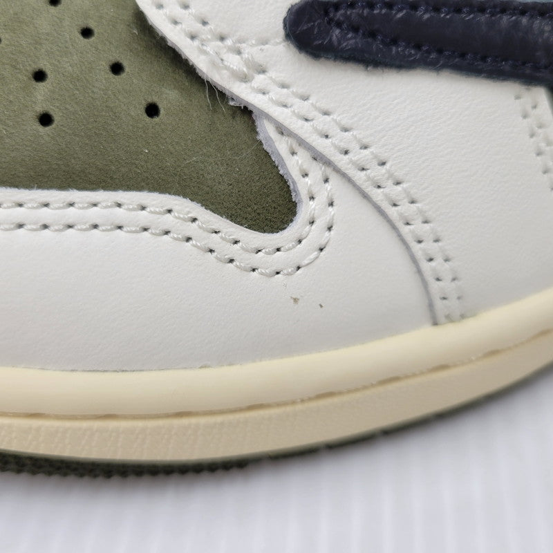 【中古美品】【メンズ】 NIKE×TRAVIS SCOTT ナイキ×トラヴィス・スコット DM7866-200 AIR JORDAN 1 LOW OG SP エアジョーダン 1 ロー オリジナル スペシャル 靴 スニーカー シューズ 160-250902-ma-15-izu サイズ：28.5cm カラー：REVERSE OLIVE 万代Net店