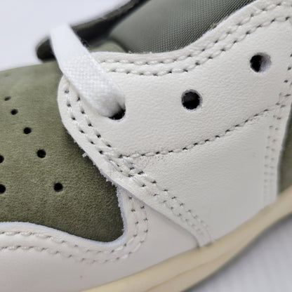 【中古美品】【メンズ】 NIKE×TRAVIS SCOTT ナイキ×トラヴィス・スコット DM7866-200 AIR JORDAN 1 LOW OG SP エアジョーダン 1 ロー オリジナル スペシャル 靴 スニーカー シューズ 160-250902-ma-15-izu サイズ：28.5cm カラー：REVERSE OLIVE 万代Net店