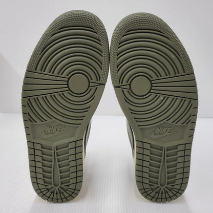 【中古美品】【メンズ】 NIKE×TRAVIS SCOTT ナイキ×トラヴィス・スコット DM7866-200 AIR JORDAN 1 LOW OG SP エアジョーダン 1 ロー オリジナル スペシャル 靴 スニーカー シューズ 160-250902-ma-15-izu サイズ：28.5cm カラー：REVERSE OLIVE 万代Net店