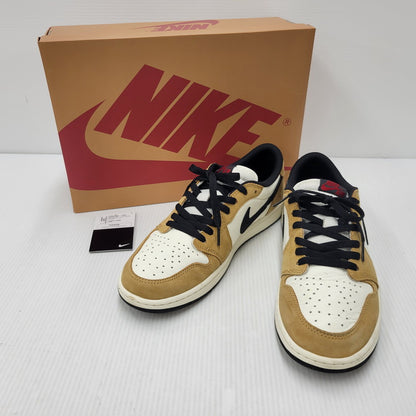 【中古品】【メンズ】 NIKE ナイキ CZ0790-107 AIR JORDAN 1 LOW OG エアジョーダン 1 ロー オリジナル 靴 スニーカー シューズ 160-250902-ma-16-izu サイズ：28.5cm カラー：ROOKIE OF THE YEAR/SAIL AND GOLDEN HARVEST 万代Net店