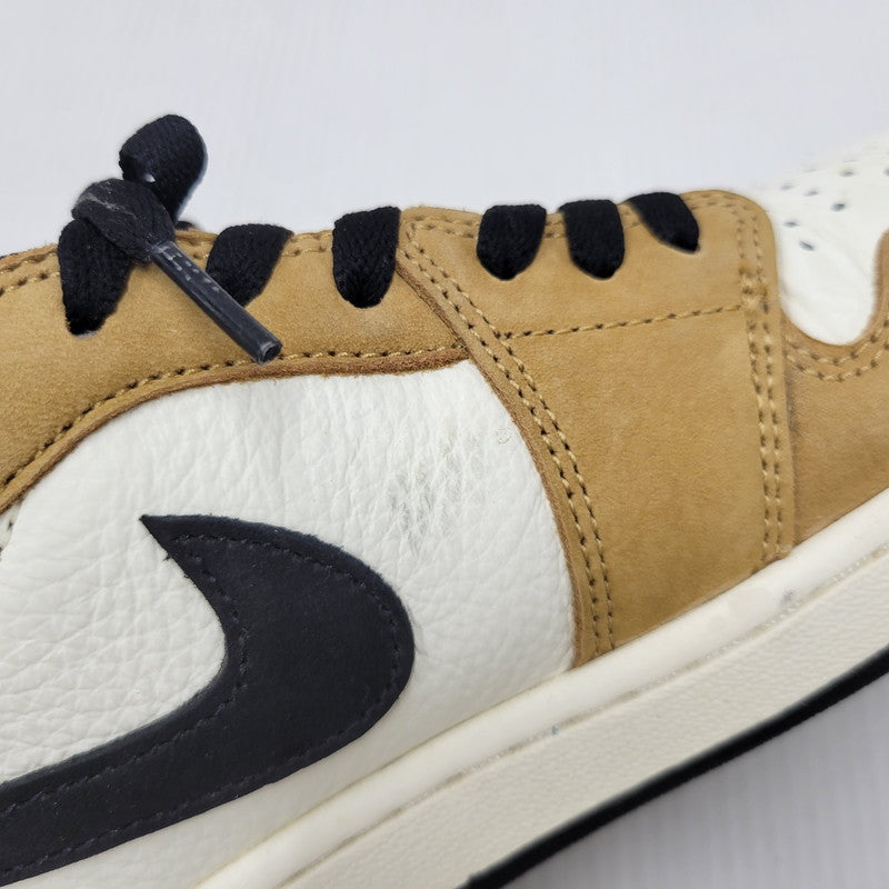 【中古品】【メンズ】 NIKE ナイキ CZ0790-107 AIR JORDAN 1 LOW OG エアジョーダン 1 ロー オリジナル 靴 スニーカー シューズ 160-250902-ma-16-izu サイズ：28.5cm カラー：ROOKIE OF THE YEAR/SAIL AND GOLDEN HARVEST 万代Net店