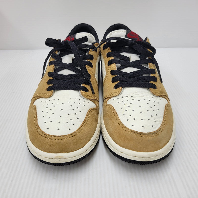 【中古品】【メンズ】 NIKE ナイキ CZ0790-107 AIR JORDAN 1 LOW OG エアジョーダン 1 ロー オリジナル 靴 スニーカー シューズ 160-250902-ma-16-izu サイズ：28.5cm カラー：ROOKIE OF THE YEAR/SAIL AND GOLDEN HARVEST 万代Net店