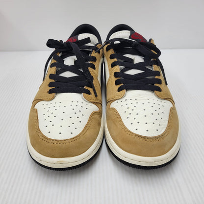 【中古品】【メンズ】 NIKE ナイキ CZ0790-107 AIR JORDAN 1 LOW OG エアジョーダン 1 ロー オリジナル 靴 スニーカー シューズ 160-250902-ma-16-izu サイズ：28.5cm カラー：ROOKIE OF THE YEAR/SAIL AND GOLDEN HARVEST 万代Net店
