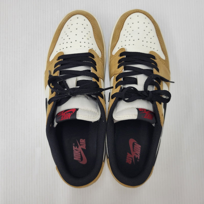 【中古品】【メンズ】 NIKE ナイキ CZ0790-107 AIR JORDAN 1 LOW OG エアジョーダン 1 ロー オリジナル 靴 スニーカー シューズ 160-250902-ma-16-izu サイズ：28.5cm カラー：ROOKIE OF THE YEAR/SAIL AND GOLDEN HARVEST 万代Net店