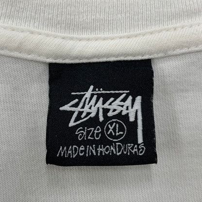 【中古品】【メンズ】 STUSSY ステューシー ITP FLOWER TEE フラワーＴシャツ トップス 半袖 142-250907-ya-14-izu サイズ：XL カラー：白 万代Net店