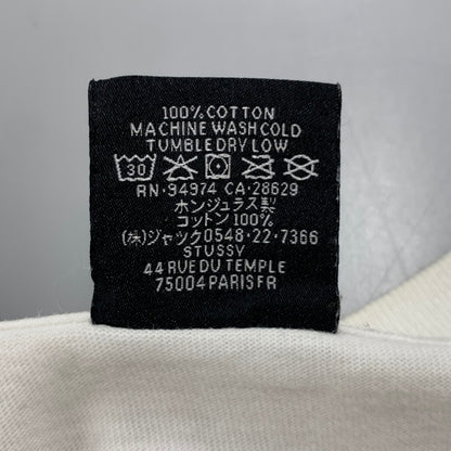 【中古品】【メンズ】 STUSSY ステューシー ITP FLOWER TEE フラワーＴシャツ トップス 半袖 142-250907-ya-14-izu サイズ：XL カラー：白 万代Net店