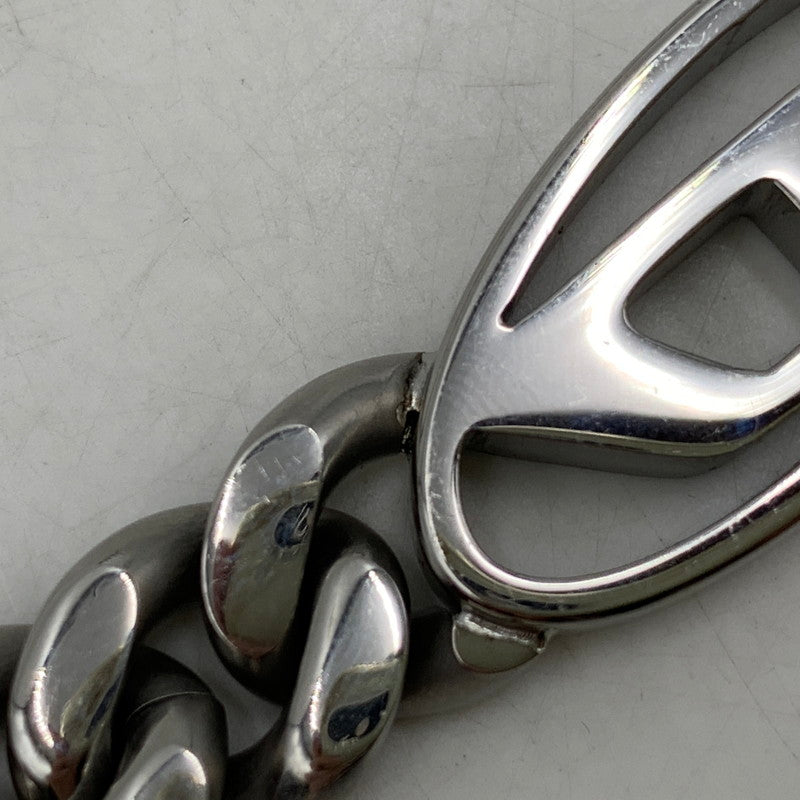 【中古品】【メンズ】 DIESEL ディーゼル DX143300DJW STAINLESS CHOKER NECKLACE アクセサリー ネックレス 192-250904-rk-05-izu カラー：シルバー 万代Net店