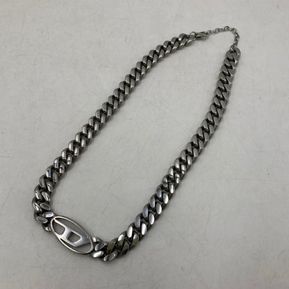 【中古品】【メンズ】 DIESEL ディーゼル DX143300DJW STAINLESS CHOKER NECKLACE アクセサリー ネックレス 192-250904-rk-05-izu カラー：シルバー 万代Net店