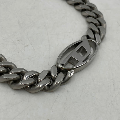 【中古品】【メンズ】 DIESEL ディーゼル DX143300DJW STAINLESS CHOKER NECKLACE アクセサリー ネックレス 192-250904-rk-05-izu カラー：シルバー 万代Net店