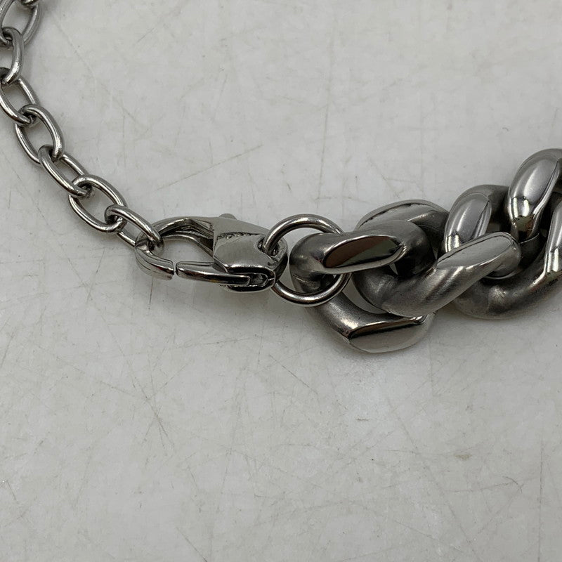 【中古品】【メンズ】 DIESEL ディーゼル DX143300DJW STAINLESS CHOKER NECKLACE アクセサリー ネックレス 192-250904-rk-05-izu カラー：シルバー 万代Net店