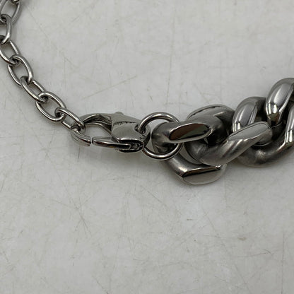 【中古品】【メンズ】 DIESEL ディーゼル DX143300DJW STAINLESS CHOKER NECKLACE アクセサリー ネックレス 192-250904-rk-05-izu カラー：シルバー 万代Net店