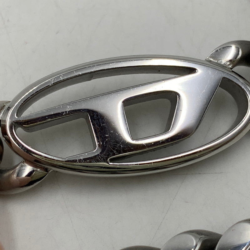 【中古品】【メンズ】 DIESEL ディーゼル DX143300DJW STAINLESS CHOKER NECKLACE アクセサリー ネックレス 192-250904-rk-05-izu カラー：シルバー 万代Net店