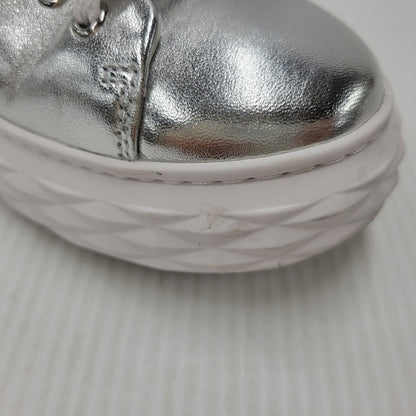 【中古品】【レディース】 JIMMY CHOO ジミーチュウ DIAMOND MAXI ダイヤモンドマキシ 靴 シューズ サンダル クロッグ 183-250902-ma-19-izu サイズ：37 カラー：シルバー 万代Net店