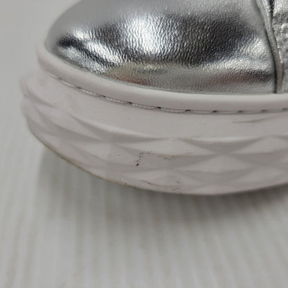 【中古品】【レディース】 JIMMY CHOO ジミーチュウ DIAMOND MAXI ダイヤモンドマキシ 靴 シューズ サンダル クロッグ 183-250902-ma-19-izu サイズ：37 カラー：シルバー 万代Net店