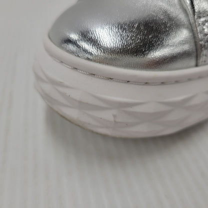 【中古品】【レディース】 JIMMY CHOO ジミーチュウ DIAMOND MAXI ダイヤモンドマキシ 靴 シューズ サンダル クロッグ 183-250902-ma-19-izu サイズ：37 カラー：シルバー 万代Net店