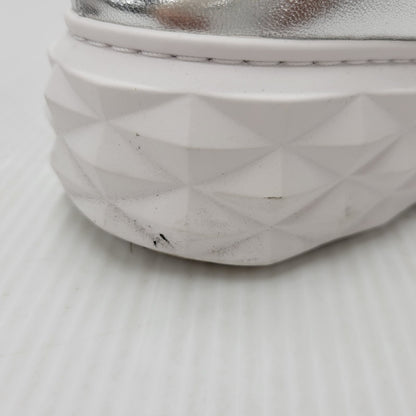 【中古品】【レディース】 JIMMY CHOO ジミーチュウ DIAMOND MAXI ダイヤモンドマキシ 靴 シューズ サンダル クロッグ 183-250902-ma-19-izu サイズ：37 カラー：シルバー 万代Net店