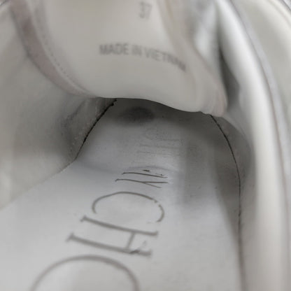 【中古品】【レディース】 JIMMY CHOO ジミーチュウ DIAMOND MAXI ダイヤモンドマキシ 靴 シューズ サンダル クロッグ 183-250902-ma-19-izu サイズ：37 カラー：シルバー 万代Net店