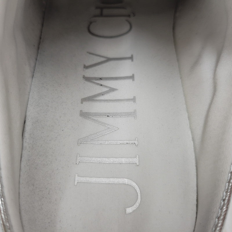 【中古品】【レディース】 JIMMY CHOO ジミーチュウ DIAMOND MAXI ダイヤモンドマキシ 靴 シューズ サンダル クロッグ 183-250902-ma-19-izu サイズ：37 カラー：シルバー 万代Net店