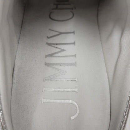 【中古品】【レディース】 JIMMY CHOO ジミーチュウ DIAMOND MAXI ダイヤモンドマキシ 靴 シューズ サンダル クロッグ 183-250902-ma-19-izu サイズ：37 カラー：シルバー 万代Net店