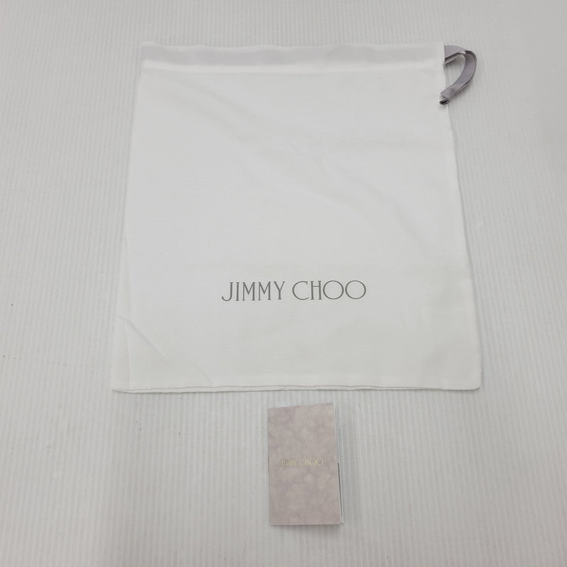 【中古品】【レディース】 JIMMY CHOO ジミーチュウ DIAMOND MAXI ダイヤモンドマキシ 靴 シューズ サンダル クロッグ 183-250902-ma-19-izu サイズ：37 カラー：シルバー 万代Net店