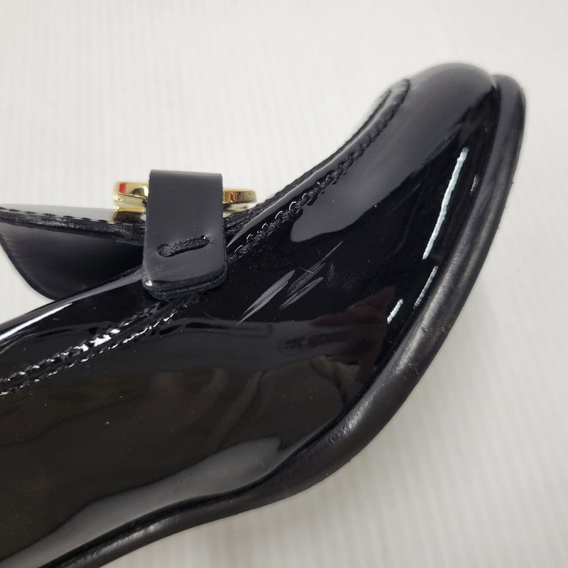 【中古品】【レディース】 Salvatore Ferragamo サルヴァトーレフェラガモ 0769316 MARLENA マルレナ 靴 シューズ ハイヒール パンプス 183-250902-ma-18-izu サイズ：7 カラー：ブラック 万代Net店