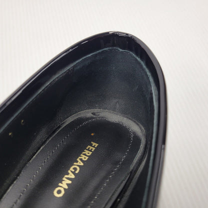 【中古品】【レディース】 Salvatore Ferragamo サルヴァトーレフェラガモ 0769316 MARLENA マルレナ 靴 シューズ ハイヒール パンプス 183-250902-ma-18-izu サイズ：7 カラー：ブラック 万代Net店