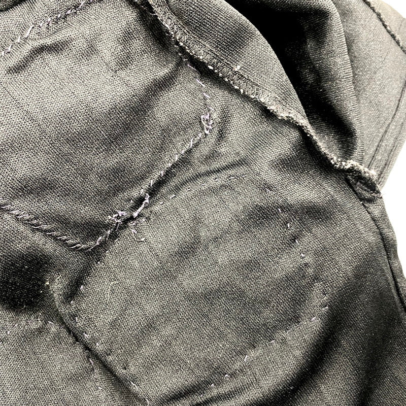 【中古品】【メンズ】 HILTON ヒルトン USA製 70S WAPPEN CUSTOM BOWLING SS SHIRT 70年代 ワッペンカスタムボウリングショートスリーブシャツ トップス 半袖 146-250903-ma-06-izu サイズ：42 カラー：ブラック系 万代Net店