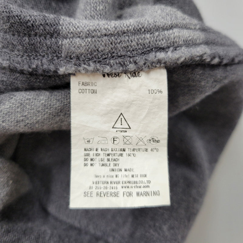 【中古品】【メンズ】 WESTRIDE ウエストライド BORDER LONG PANTS ボーダー ロング パンツ ボトムス 156-250909-as-13-izu サイズ：32 カラー：グレー 万代Net店