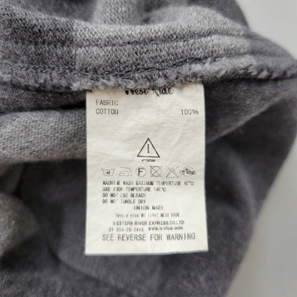 【中古品】【メンズ】 WESTRIDE ウエストライド BORDER LONG PANTS ボーダー ロング パンツ ボトムス 156-250909-as-13-izu サイズ：32 カラー：グレー 万代Net店