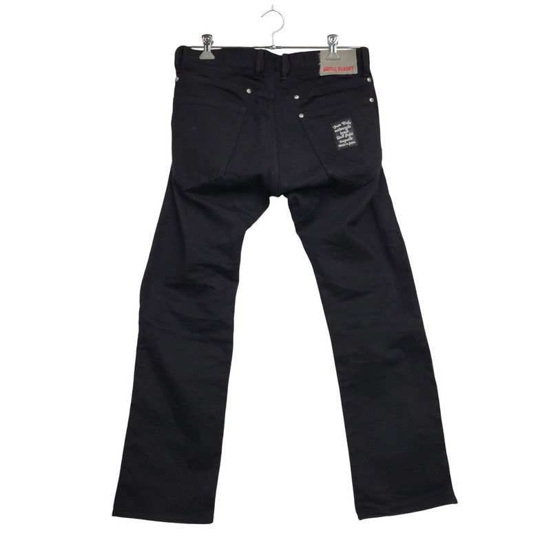 【中古品】【メンズ】 SKULL FLIGHT スカルフライト SS PANTS TYPE6 パンツ ボトムス 156-250909-as-15-izu サイズ：34 カラー：ブラック 万代Net店