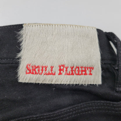 【中古品】【メンズ】 SKULL FLIGHT スカルフライト SS PANTS TYPE6 パンツ ボトムス 156-250909-as-15-izu サイズ：34 カラー：ブラック 万代Net店