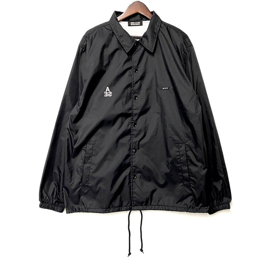 【中古品】【メンズ】 GOD SELECTION XXX×WIND AND SEA ゴッドセレクション トリプルエックス×ウィンダンシー GX-A23-WSJK-02 23AW COACH JACKET コーチジャケット アウター 長袖 142-250903-ma-07-izu サイズ：L カラー：BLACK 万代Net店