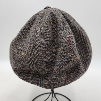 【中古品】【メンズ/レディース】 DAPPER'S ダッパーズ HERRINGBONE WOOL CASQUETTE ヘリンボーン ウール キャスケット 帽子 185-250909-as-17-izu サイズ：L カラー：マルチカラー 万代Net店