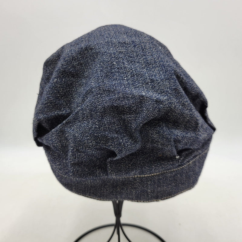 【中古品】【メンズ/レディース】 DAPPER'S ダッパーズ DENIM WORK CAP デニム ワーク キャップ 帽子 185-250909-as-18-izu サイズ：L カラー：ネイビー系 万代Net店