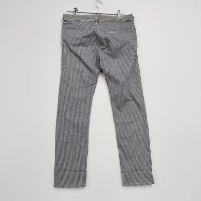 【中古品】【メンズ】 45R フォーティーファイブアール 4056022 HICKORY DENIM PANTS ヒッコリーデニムパンツ ズボン ボトムス 156-250910-ma-06-izu サイズ：32 カラー：STRIPE 万代Net店