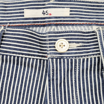 【中古品】【メンズ】 45R フォーティーファイブアール 4056022 HICKORY DENIM PANTS ヒッコリーデニムパンツ ズボン ボトムス 156-250910-ma-06-izu サイズ：32 カラー：STRIPE 万代Net店