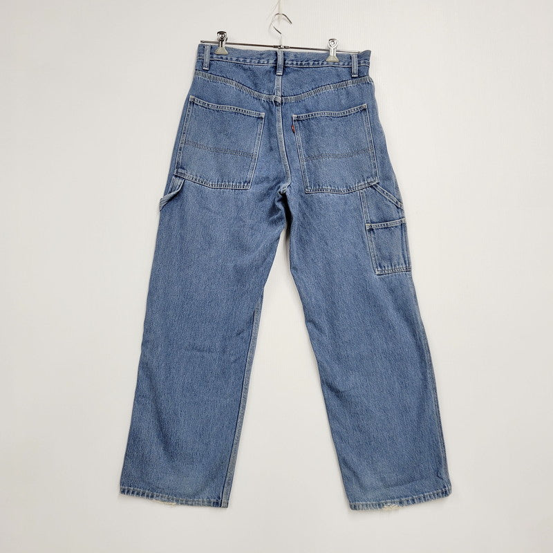 【中古品】【メンズ】 Levi's リーバイス 539-4620 香港製 IDEALジッパー SMALL-E 00S CARPENTER PANTS 00年代 カーペンターパンツ ズボン ボトムス 157-250910-ma-10-izu サイズ：32×32 カラー：インディゴ 万代Net店