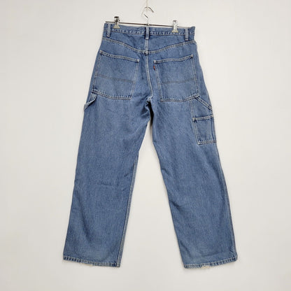 【中古品】【メンズ】 Levi's リーバイス 539-4620 香港製 IDEALジッパー SMALL-E 00S CARPENTER PANTS 00年代 カーペンターパンツ ズボン ボトムス 157-250910-ma-10-izu サイズ：32×32 カラー：インディゴ 万代Net店