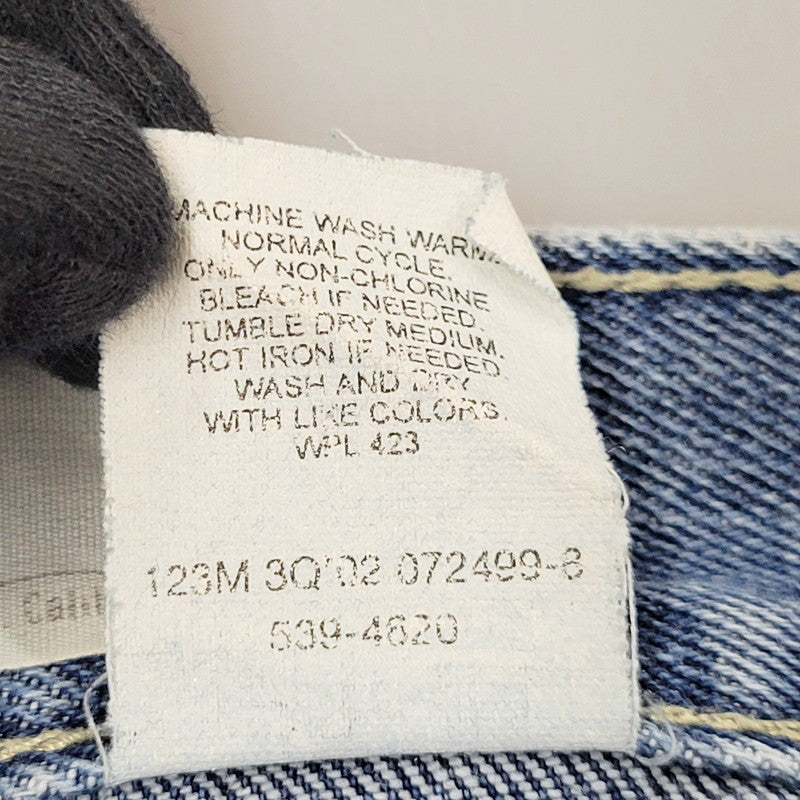 【中古品】【メンズ】 Levi's リーバイス 539-4620 香港製 IDEALジッパー SMALL-E 00S CARPENTER PANTS 00年代 カーペンターパンツ ズボン ボトムス 157-250910-ma-10-izu サイズ：32×32 カラー：インディゴ 万代Net店