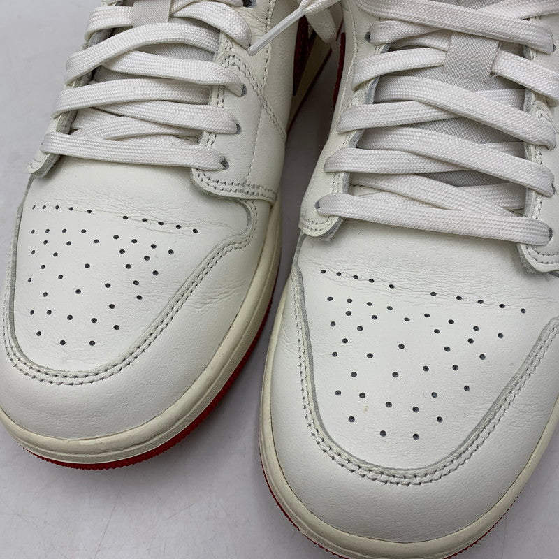 【中古品】【メンズ】 NIKE ナイキ HJ9338-106 WOMEN'S AIR JORDAN 1 LOW SE "SAIL TEAM RED VARSITY RED" スニーカー 靴 160-250904-rk-02-izu サイズ：28.5cm 万代Net店
