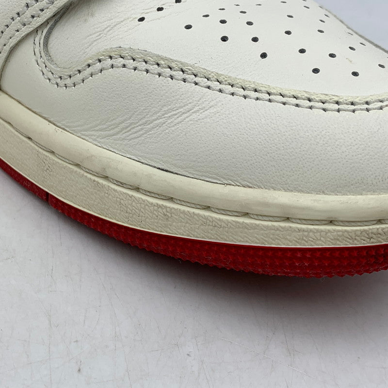 【中古品】【メンズ】 NIKE ナイキ HJ9338-106 WOMEN'S AIR JORDAN 1 LOW SE "SAIL TEAM RED VARSITY RED" スニーカー 靴 160-250904-rk-02-izu サイズ：28.5cm 万代Net店