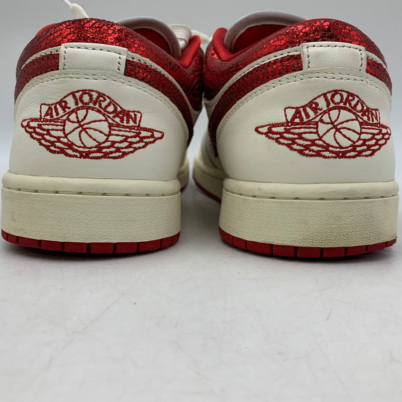 【中古品】【メンズ】 NIKE ナイキ HJ9338-106 WOMEN'S AIR JORDAN 1 LOW SE "SAIL TEAM RED VARSITY RED" スニーカー 靴 160-250904-rk-02-izu サイズ：28.5cm 万代Net店
