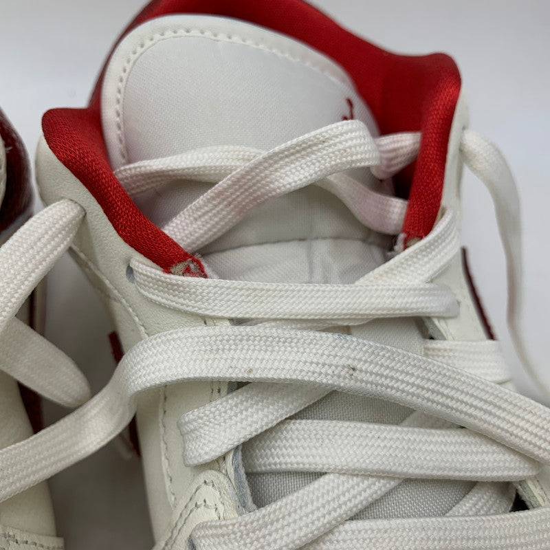 【中古品】【メンズ】 NIKE ナイキ HJ9338-106 WOMEN'S AIR JORDAN 1 LOW SE "SAIL TEAM RED VARSITY RED" スニーカー 靴 160-250904-rk-02-izu サイズ：28.5cm 万代Net店