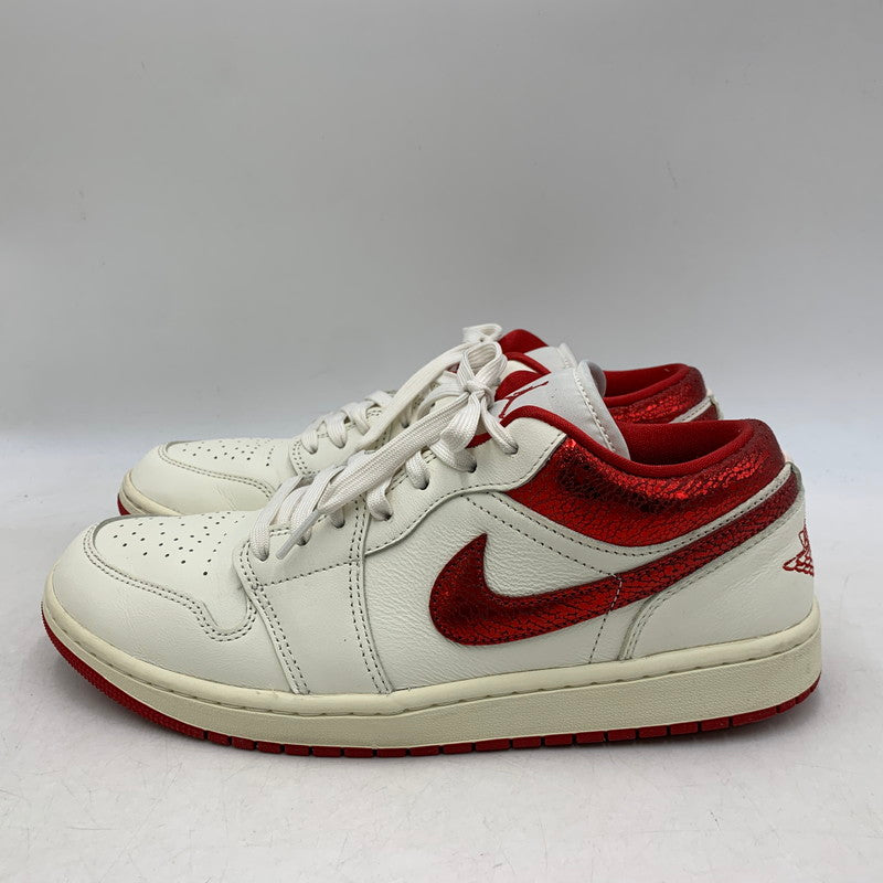 【中古品】【メンズ】 NIKE ナイキ HJ9338-106 WOMEN'S AIR JORDAN 1 LOW SE "SAIL TEAM RED VARSITY RED" スニーカー 靴 160-250904-rk-02-izu サイズ：28.5cm 万代Net店