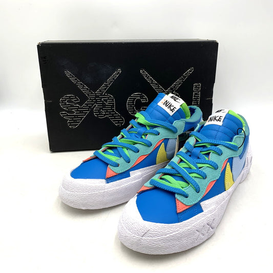 【中古美品】【メンズ】 NIKE×KAWS×SACAI ナイキ×カウズ×サカイ DM7901-400 BLAZER LOW ブレーザー ロー 靴 スニーカー シューズ 160-250906-ma-17-izu サイズ：28cm カラー：NEPTUNE BLUE 万代Net店
