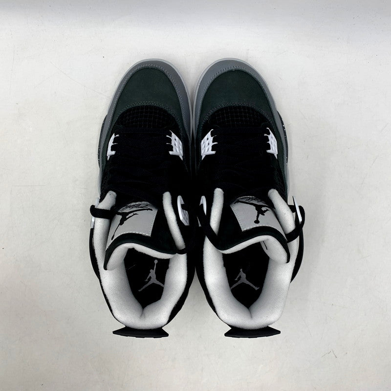 【中古美品】【メンズ】 NIKE ナイキ FQ8138-002 AIR JORDAN 4 RETRO エアジョーダン 4 レトロ 靴 スニーカー シューズ 160-250903-ma-16-izu サイズ：28cm カラー：FEAR 万代Net店