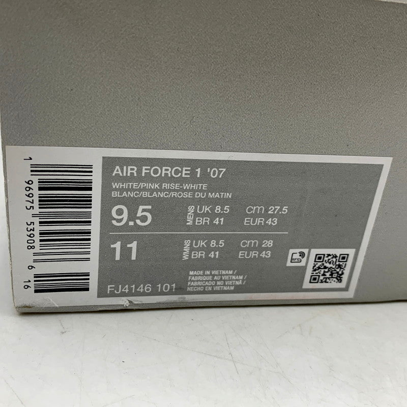 【中古美品】【メンズ】 NIKE ナイキ FJ4146-101 AIR FORCE 1 LOW '07 エアフォース 1 ロー ’07 靴 スニーカー シューズ 160-250903-ma-18-izu サイズ：27.5cm カラー：PINK RISE 万代Net店